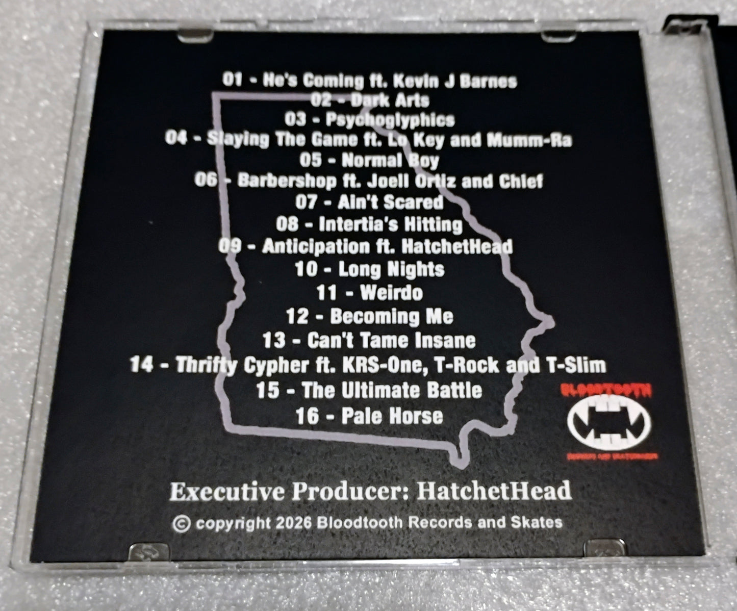 JUZTIN SANE - SOUTHERN PSYCHO CD
