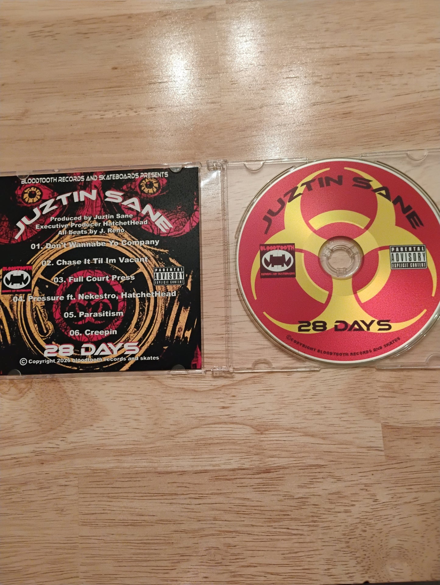 Juztin Sane - 28 Days E.P.