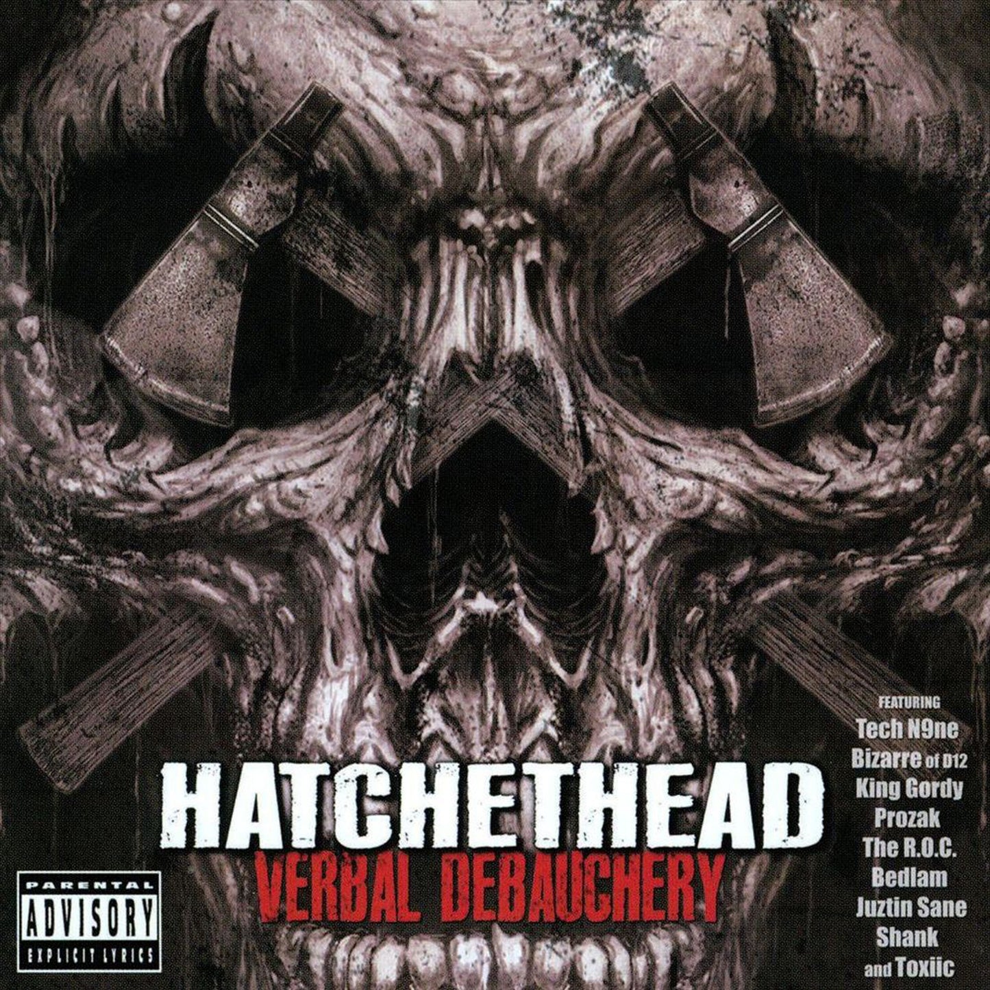 HatchetHead Verbal Debauchery CD 2024 Re-release version