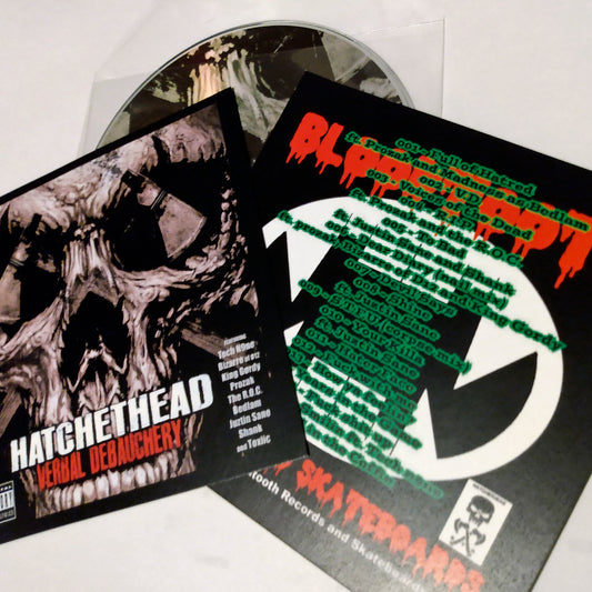 HatchetHead Verbal Debauchery CD 2024 Re-release version