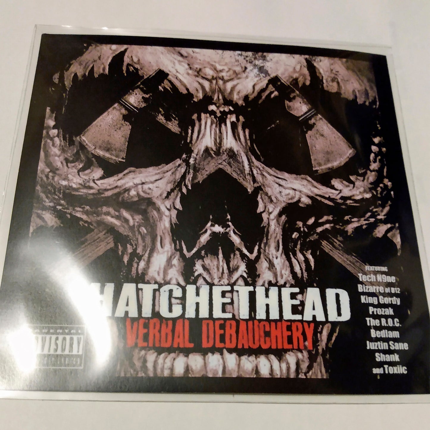 HatchetHead Verbal Debauchery CD 2024 Re-release version