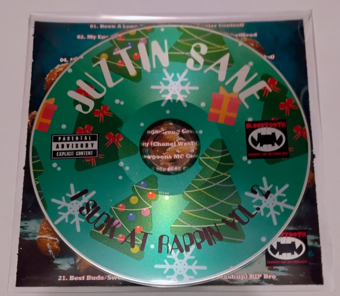 Juztin Sane - I Suck at Rappin Volume 2 CD brand New
