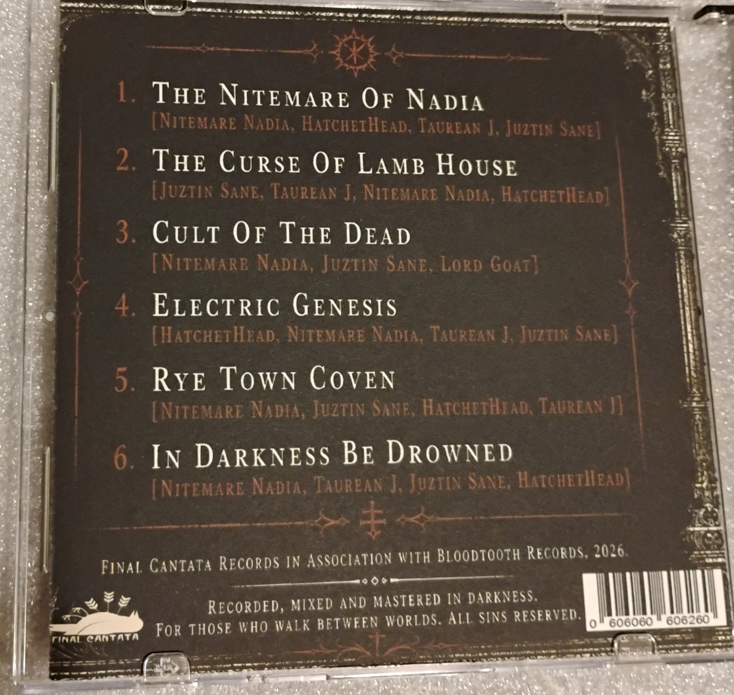 Rye Town's Creatures - Banquet of Witches CD (Slim case version)