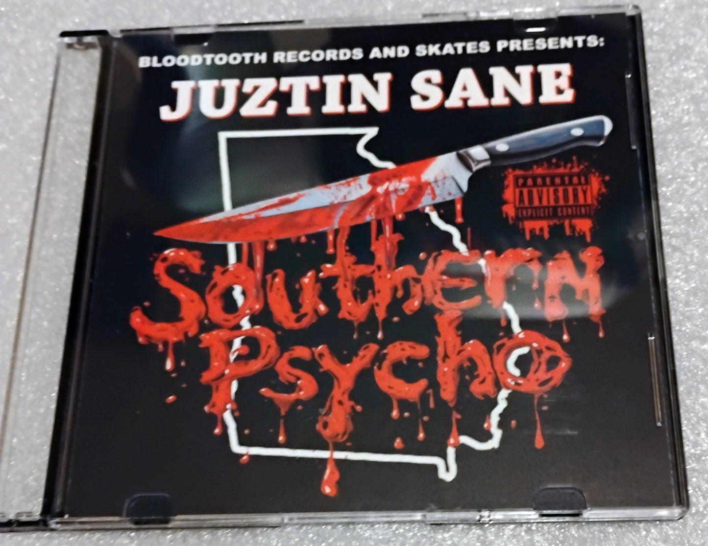 JUZTIN SANE - SOUTHERN PSYCHO CD