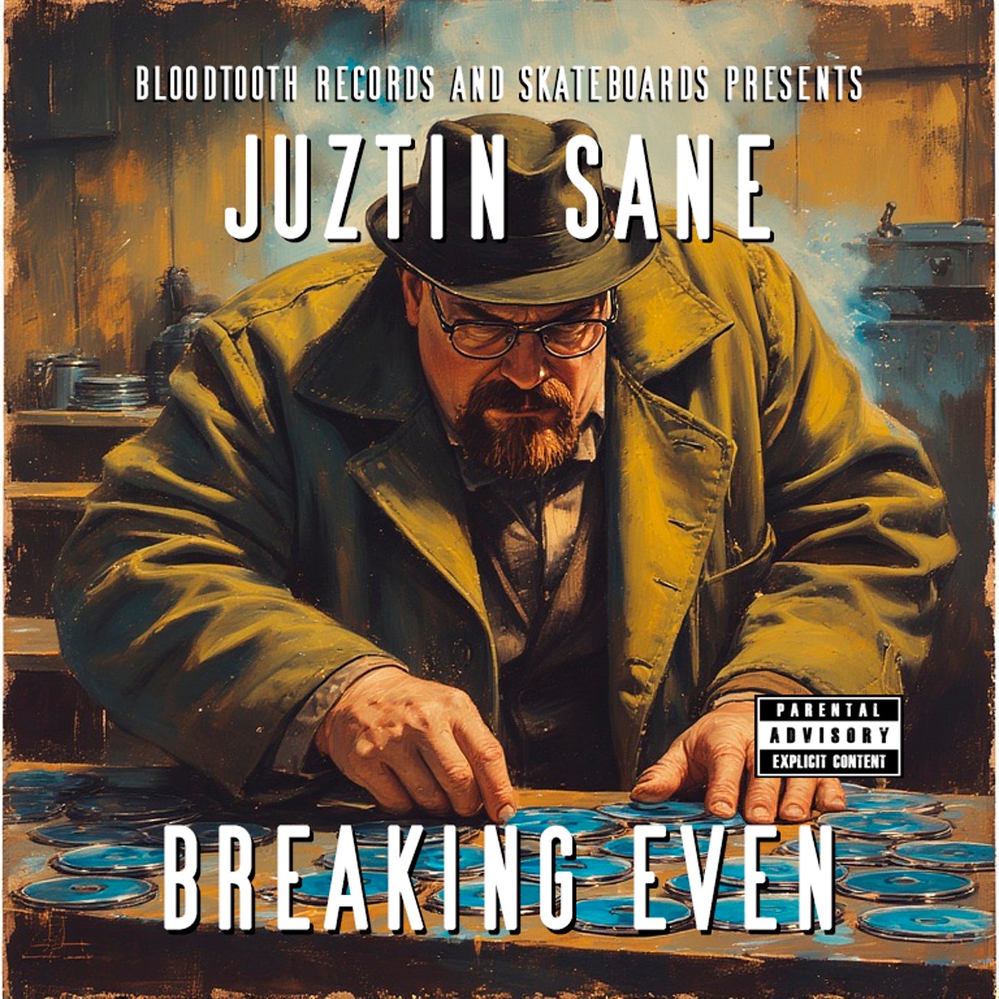 Juztin Sane - Breaking Even E.P. CD