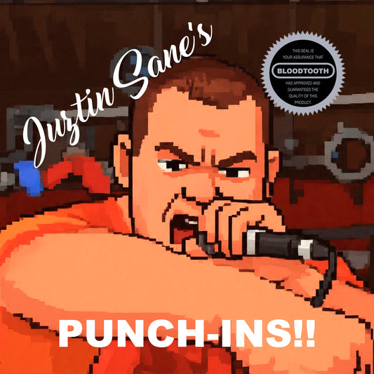 Juztin Sane - Punch-Ins!! CD Brand New