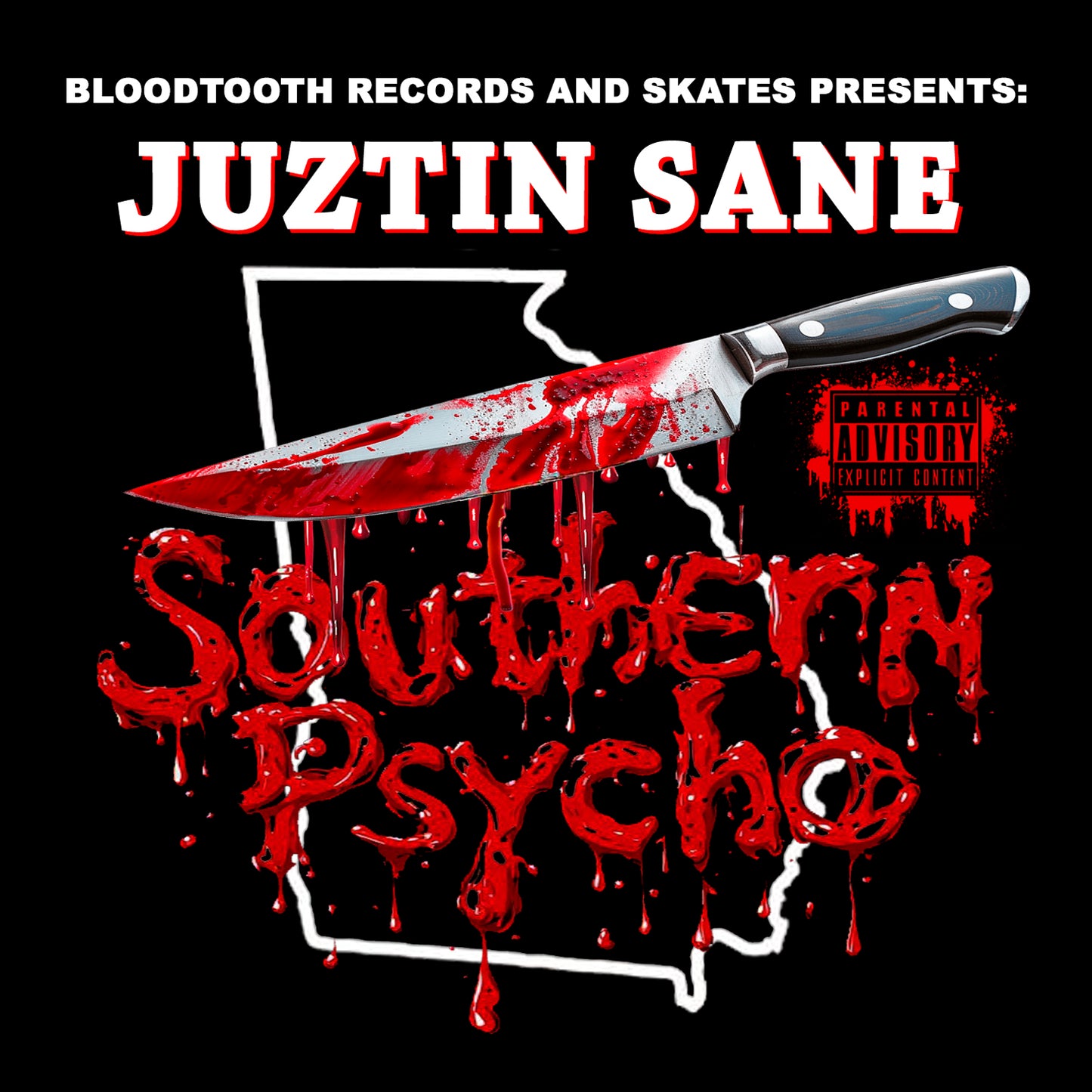 JUZTIN SANE - SOUTHERN PSYCHO CD