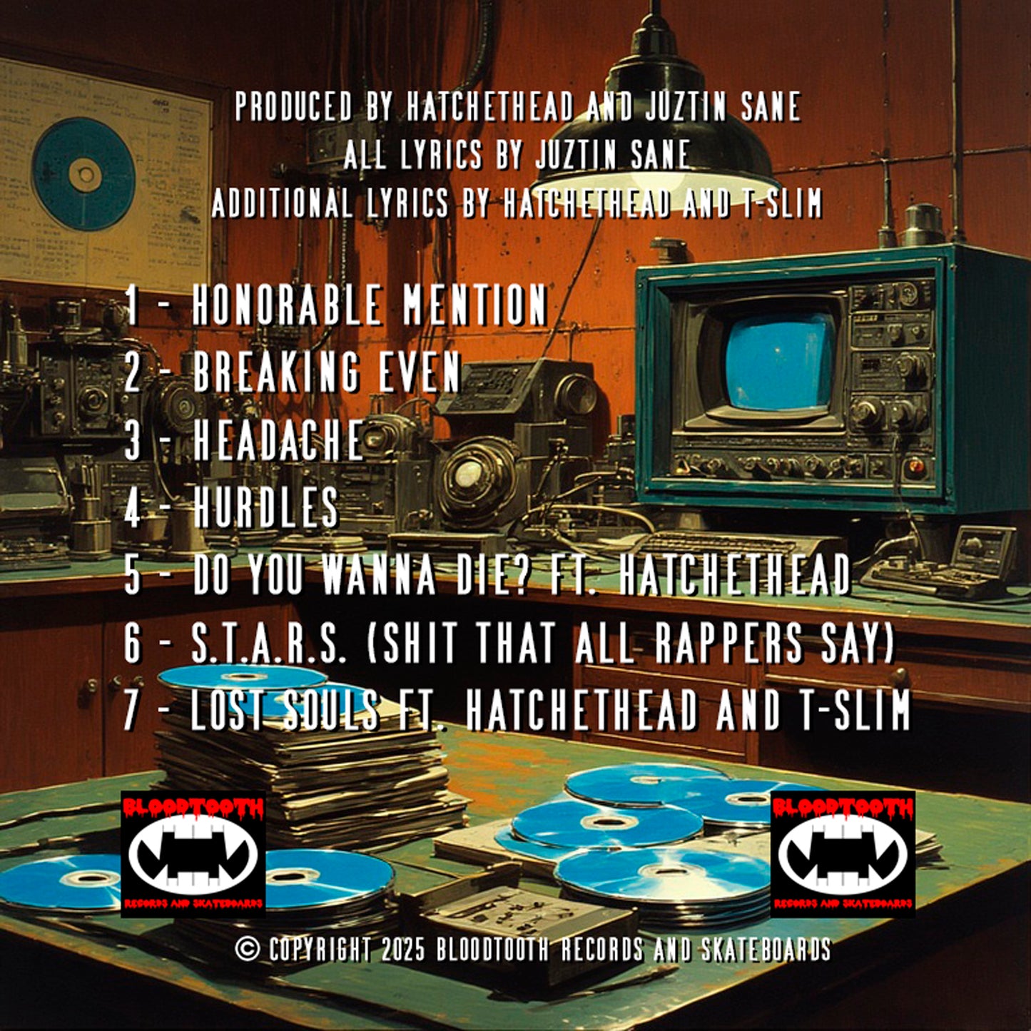 Juztin Sane - Breaking Even E.P. CD