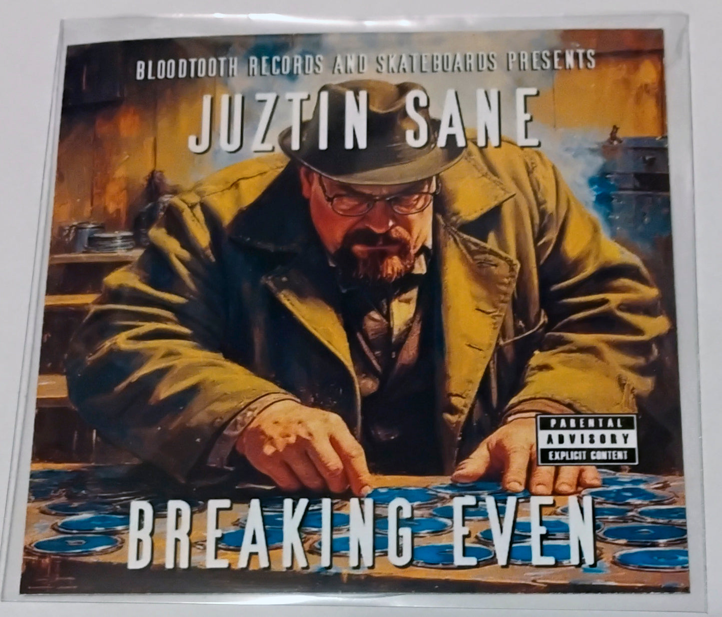 Juztin Sane - Breaking Even E.P. CD